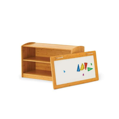 2 Compartment Bamboo Shelving Unit