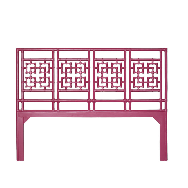 Palm Springs Low Profile Standard Bed, King, Hot Pink