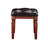 Formal Bedroom Furniture Vanity - Cherry Colored, Stool With Seat, Storage, + Poplar Veneer, Rubber Wood Classic In Color For Soft And Practical Storage Solutions