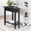 Table de bout haute 24 "avec tablette Carbin-132152571