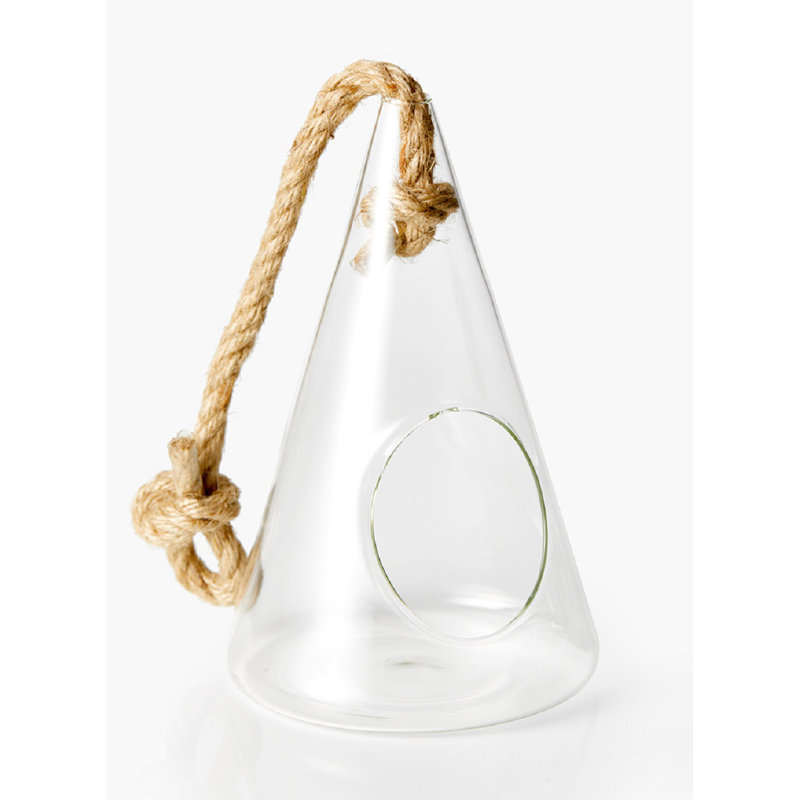 Pot de fleurs suspendu en verre Kirkoswald