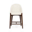 Oakley Upholstered Stool with Solid Wood Frame