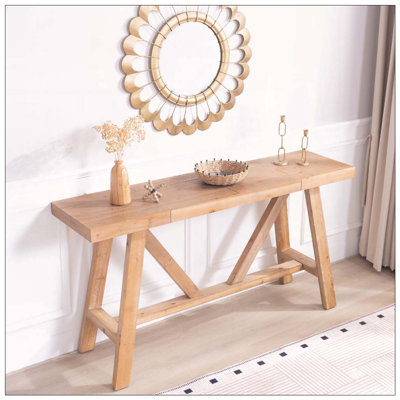 Console en bois 58,5 "