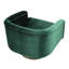 Méridienne pivotante en velours de 33 po de largeur Pangea Home Andrea-426038741