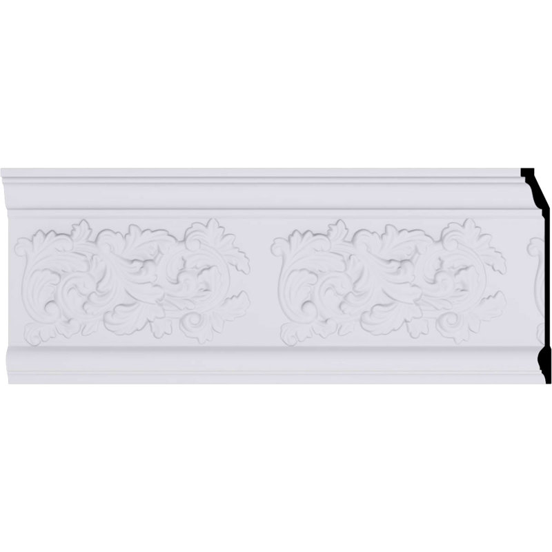 Moulure couronnée H 7 po x P 2 1/4 po x F 7 1/4 po x L 94 1/2 po