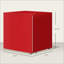 Congélateur vertical compact de 1,1 pied cube, mini congélateur portable avec thermostat à 5 niveaux, porte réversible et tablette amovible pour bureau à domicile, rouge