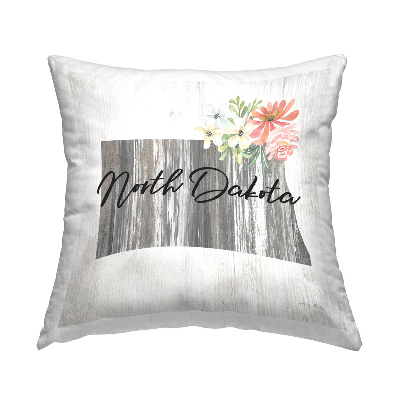 Coussin décoratif North Dakota Rustic Florals