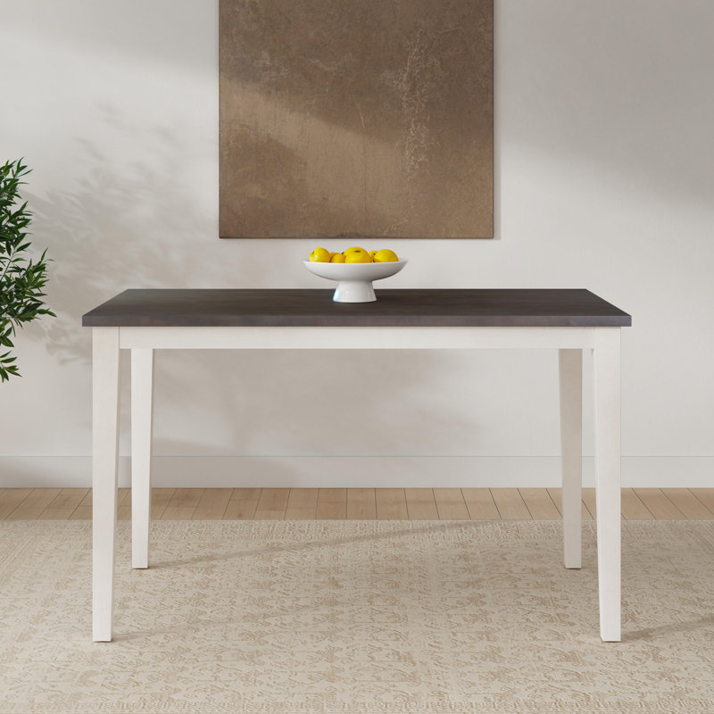 Nahumveer Solid Wood Counter Height Dining Table