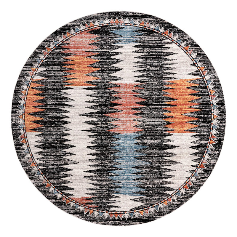 Bungalow Rose Landon Joriann Rug, Round 10'