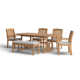 Summerton 84.5'' Rectangular 6 - Person Outdoor Dining Set with Cushions
