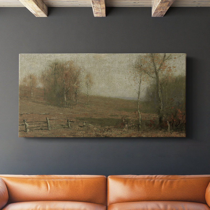 Série paysage - DCCXC - Toile tendue avec châssis - Prêt à accrocher, H 24 po x l 48 po