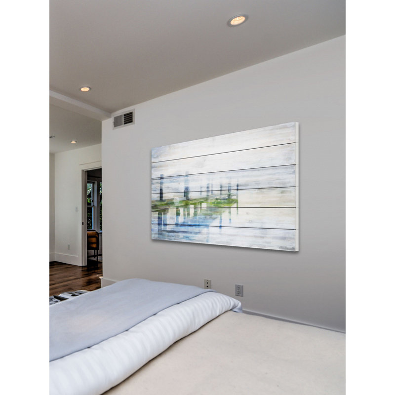 «Dock Mist» par Parvez Taj - impression sur bois, 20 po x 30 p