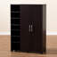 Armoire de rangement pour chaussures 19 portes à 2 portes Wooton