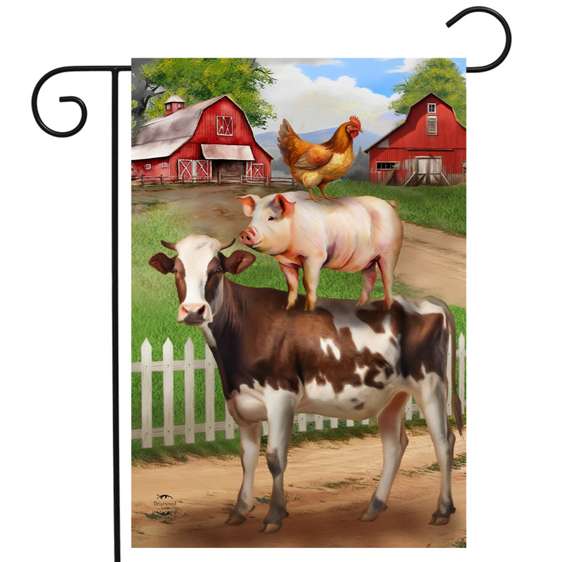 Drapeau de ferme Farm Friends