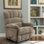 Fauteuil inclinable manuel berçant surdimensionné Randell