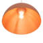 1-Light Simple Design Colorful Dome Pendant Light with Adjustable Height-127149933