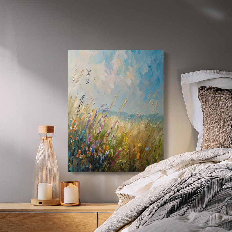 1 Piece Wrapped Canvas Wall Art Set, 35.56 cm H x 27.94 cm W