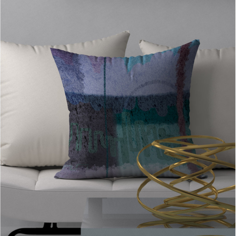  Housse de coussin carré et insert, 18" x 18"