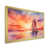 Cadre doré à coins fermés