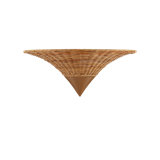 Zola Rattan 3 - Light LED Flush Mounted Sconce