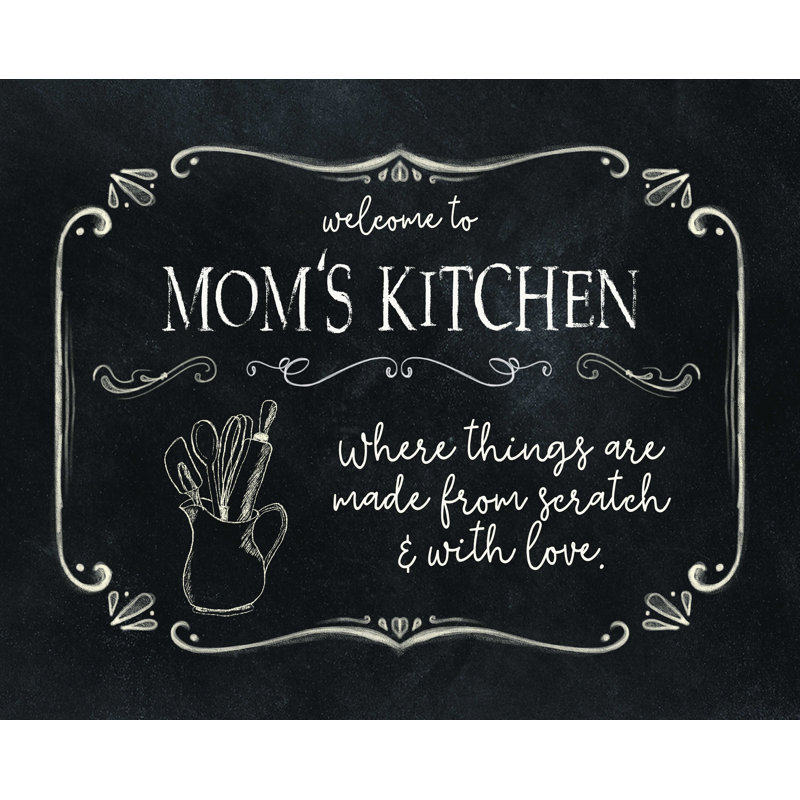 Mom's Kitchen - Impression sur toile tendue, H 12 po x l 16 po