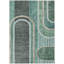 Tapis émeraude intérieur / extérieur 9 pi x 12 pi Schaal ACN532 lavable à la machine-397666524