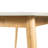 White Oak Mid-century Dining Table, Faux Wood Surface And Stable Rubberwood Legs, 58.29" W X 36.21" D 28.79" H Design Tabletop & Hint,