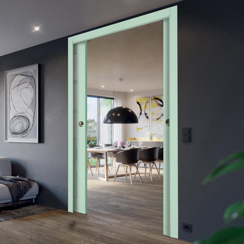 Portes de placard Veregio, 84 po x 84 po, Olive
