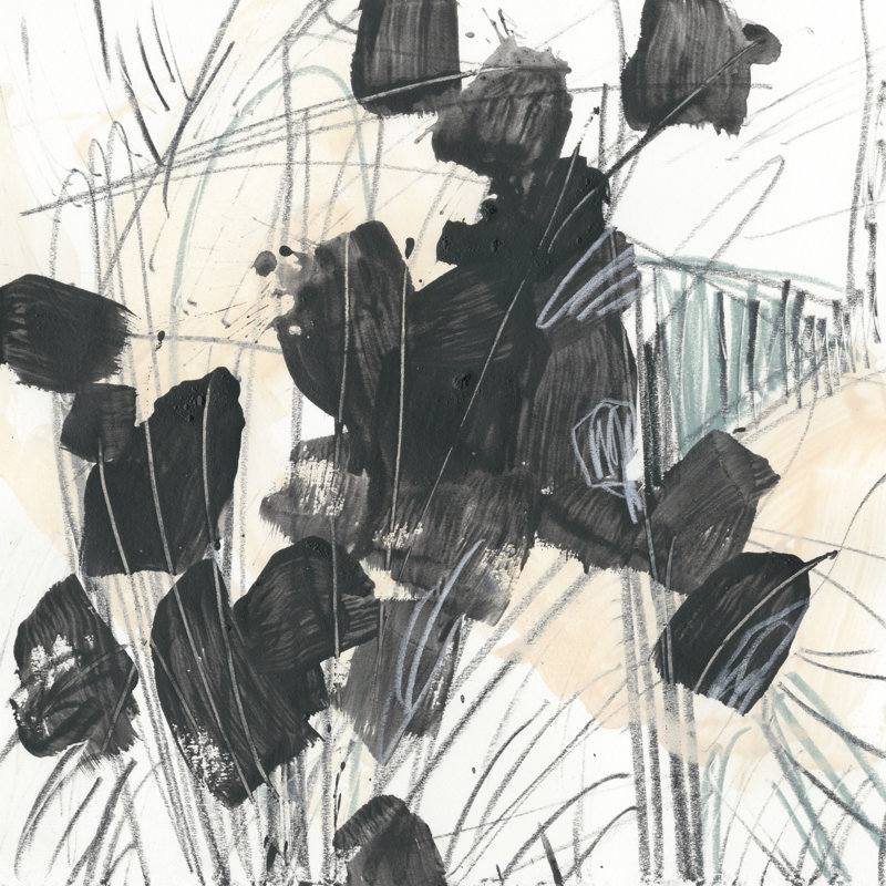 Scramble III by June Erica Vess - Wrapped Canvas Painting, 122cm H x 122cm W