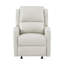 Fauteuil inclinable en similicuir rembourré 1pc-15867851
