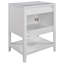 Ensemble de meuble-lavabo simple 24 po Leldon, élégant lavabo en céramique avec cadre en bois massif-195923989