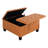 Ciara 35.43" Wide Button Tufted Square Storage Ottoman Upholstered Lift Top Large Ottoman Coffee Table-1681306232