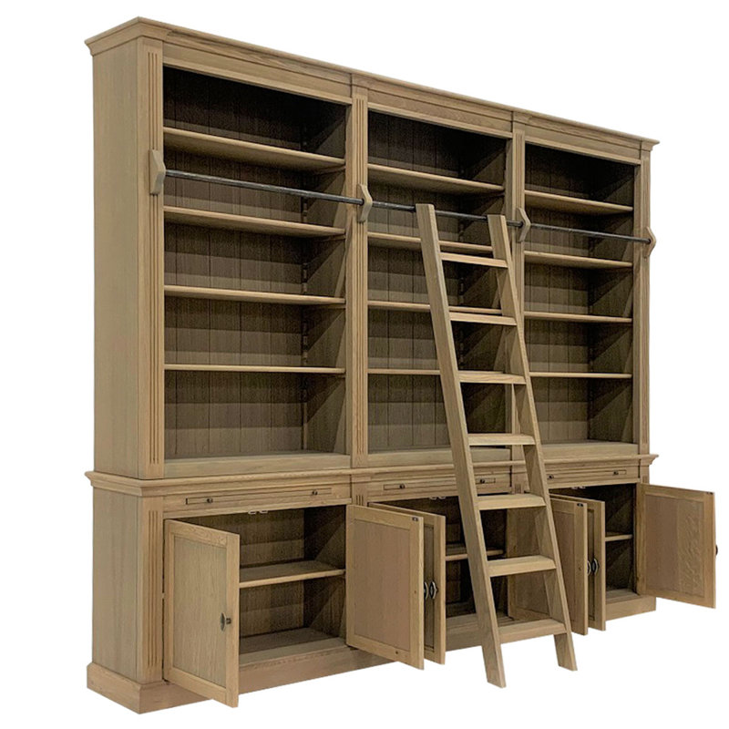 Ferris 609.6cm H x 76.2cm W Library Bookcase