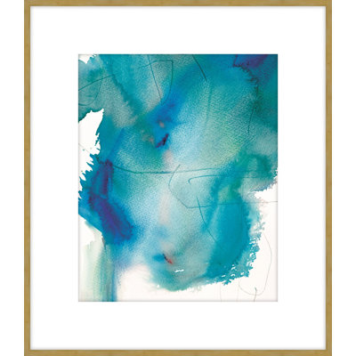 Blue Lake 4 Print