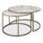 2 - Piece Marble Top Living Room Table Set