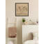 The World in Hemispheres 1 Piece Single Picture Frame Wall Art-936331420