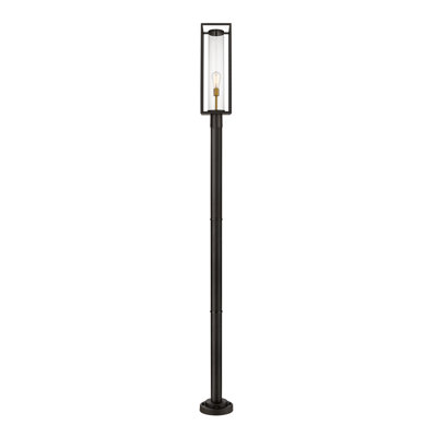 Lampadaire câblé à 1 lumière Bello (double)