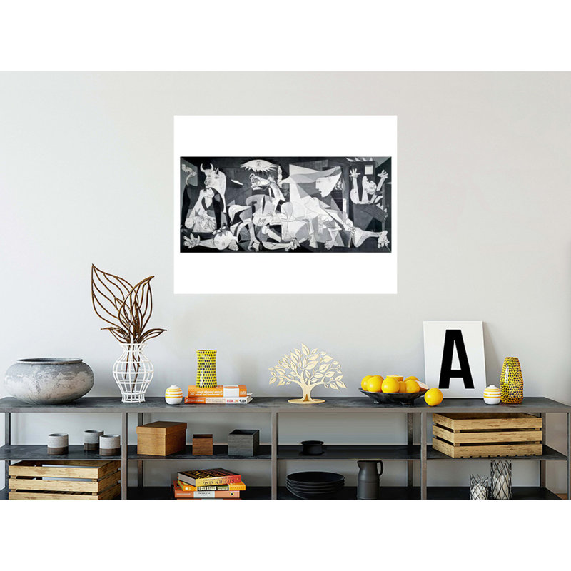 «Guernica» par Pablo Picasso - Estampe numérique, H 32 po x l 40 po