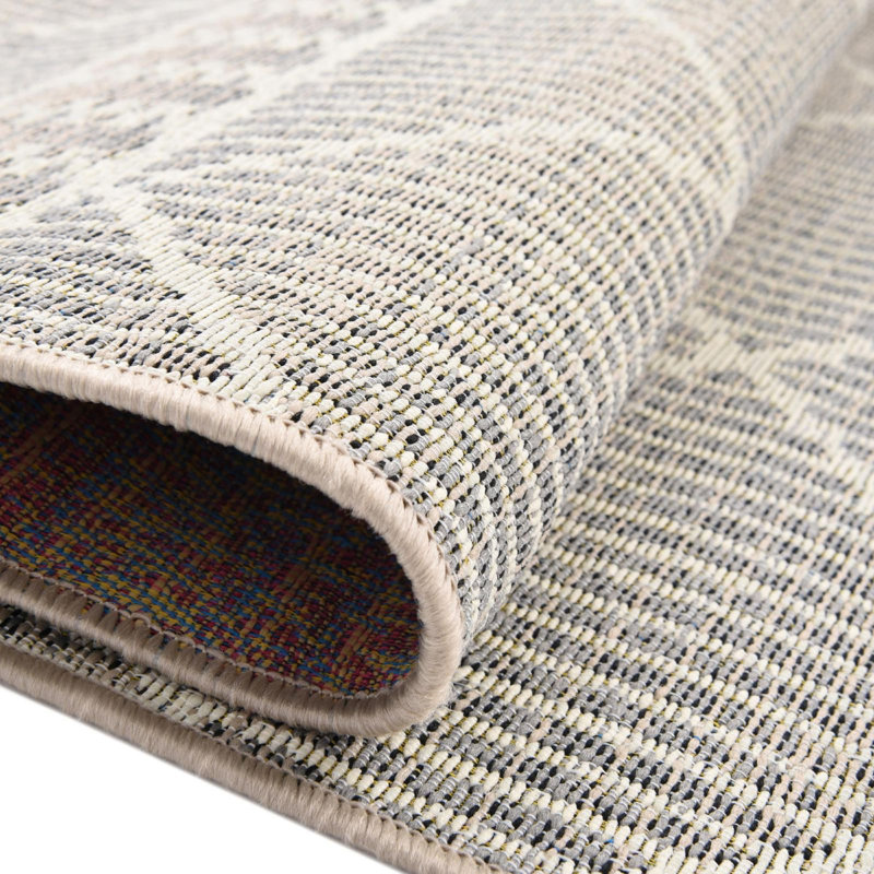 Tapis extérieur couleur iris pierre