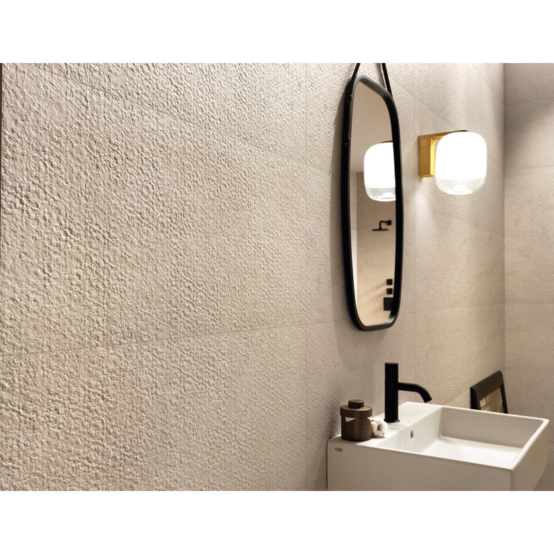 Gong Armed Sconce, White, Brass