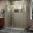 Unidoor-X 58" x 72" Frameless Rectangle Hinged Shower Enclosure-17782064-39783408
