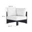 Canapé modulaire d'extérieur Slow Down (beige)-1522947862