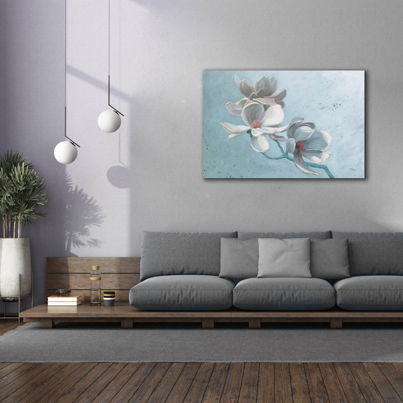 "Epic Graffiti" Magnolia Branch "par Wellington Studio, art mural sur toile, H 40 po x l 60 po x P 1,5 po