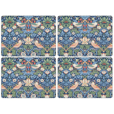 Morris & Co, Strawberry Thief - Placemats