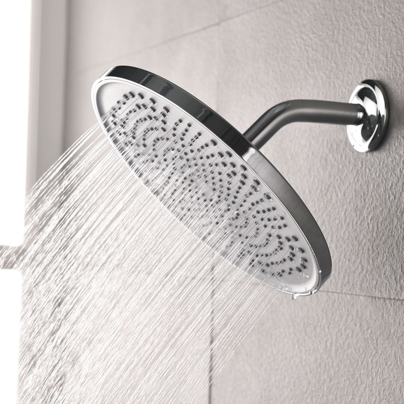Pomme de douche à pluie réglable, Chrome