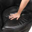 Fauteuil pivotant moderne gris Smoky Luxury