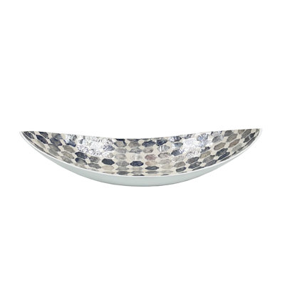 SHELL CRAFT OVAL PLATE