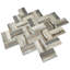 Carreau de mosaïque en porcelaine pour mur et plancher 1 po x 3 po Supreme Tile-49137545