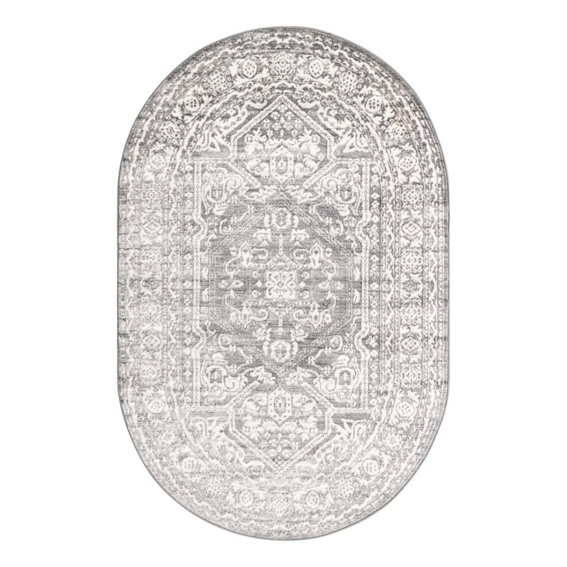 Iconia Oriental Indoor Rug, Oval 3'3" x 5'3"