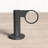 Who Goes There? 7'' H Powder-coated Steel Tabletop Candlestick-94578426